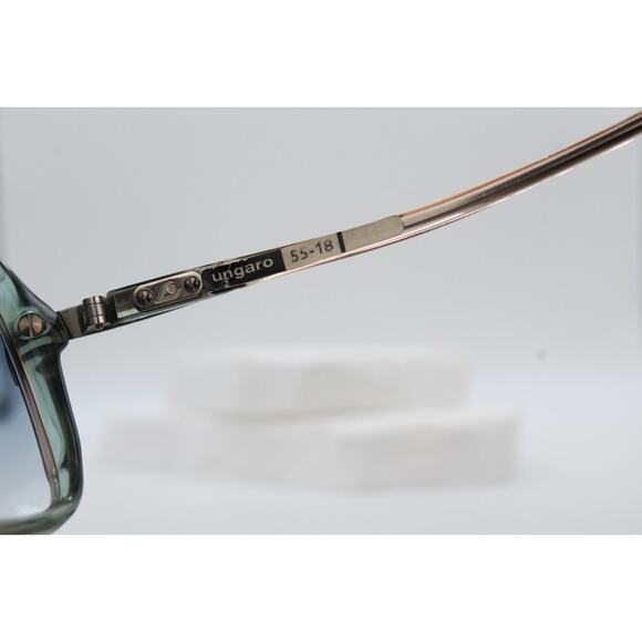 Ungaro 212 4015 Eyeglasses - Translucent Blue, 55-18-135 main image 5